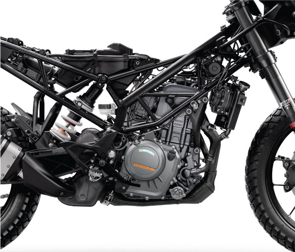 Ktm duke 390 chassis online